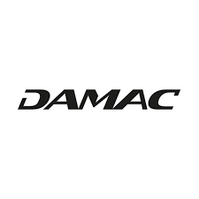 DAMAC logo on a white background